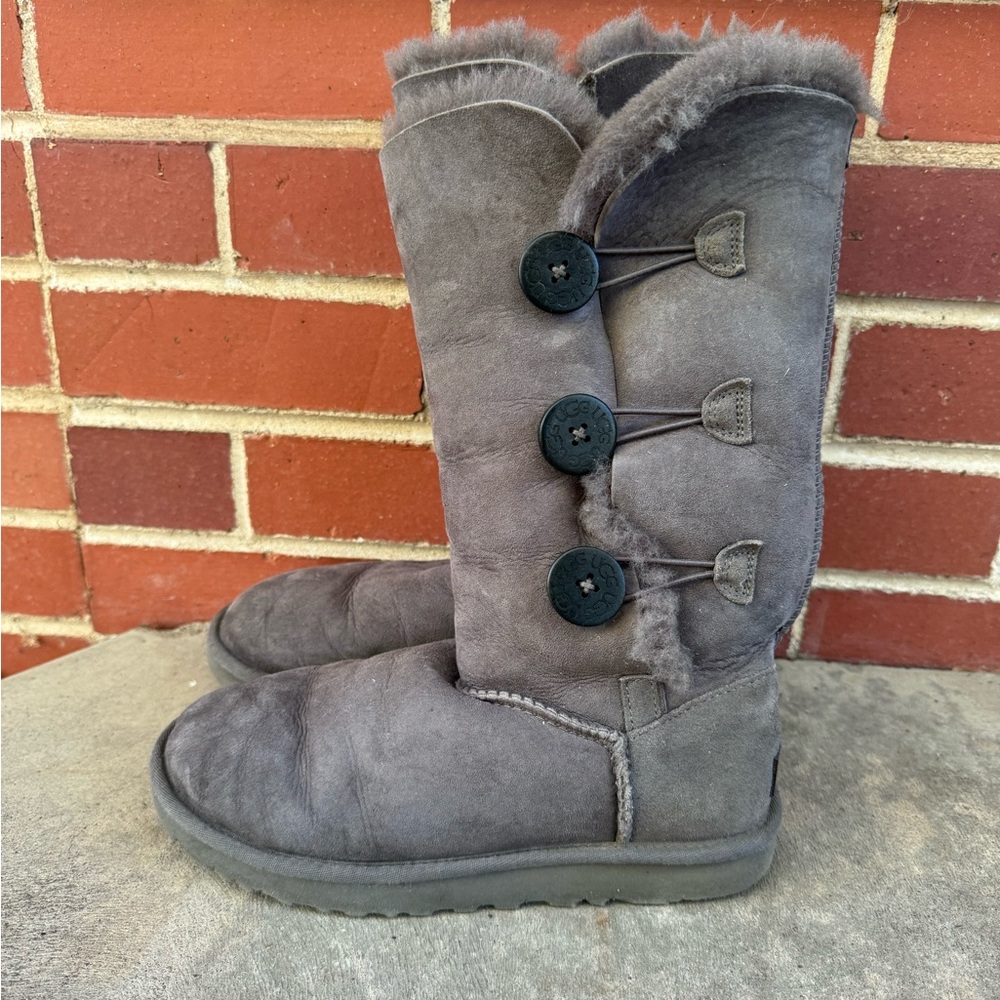 Ugg Bailey Button Tall Boots suede